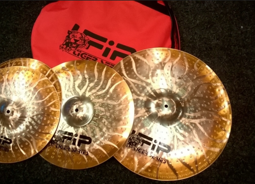 UFIP TIGER SERIES - HI HAT, Crash and Ride